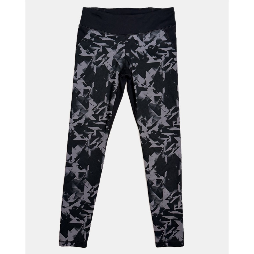 Under Armour Geometric Heat‎ Gear Leggings Women's Small Athletic Athlesiure